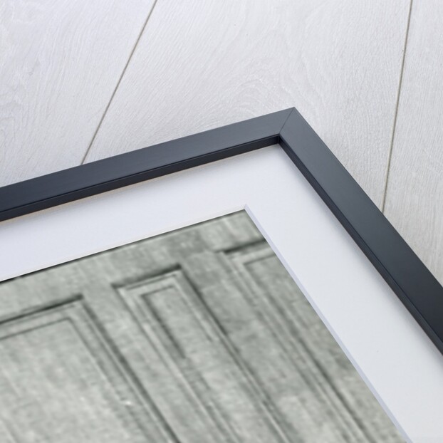 Musicians playing an upright clavicord and a bassoon by French School