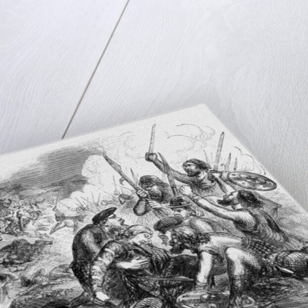 Death of Dundee in 1675 by English School