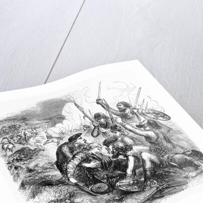 Death of Dundee in 1675 by English School