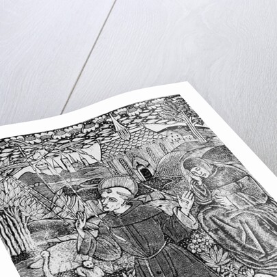 St. Francis Receiving the Stigmata by English School