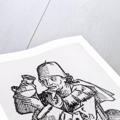 St. Anthony from 'Liber Chronicarum' by Hartmann Schedel 1493 by German School