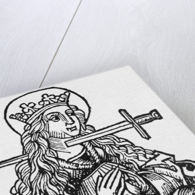 St. Lucy from 'Liber Chronicarum' by Hartmann Schedel by German School