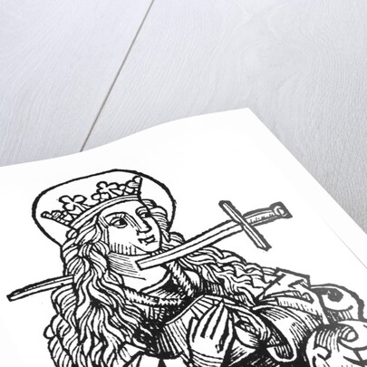 St. Lucy from 'Liber Chronicarum' by Hartmann Schedel by German School