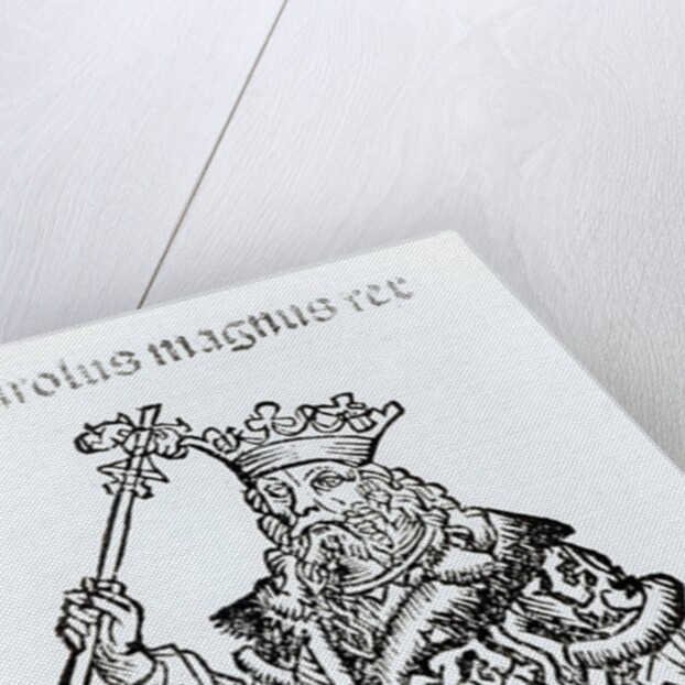 St. Charles from 'Liber Chronicarum' by Hartmann Schedel 1493 by German School