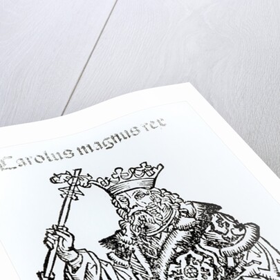 St. Charles from 'Liber Chronicarum' by Hartmann Schedel 1493 by German School