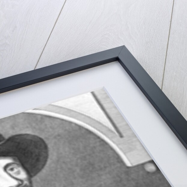 Portrait of Antony van Diemen engraved by Dirk Jongman by Matthys (after) Balen