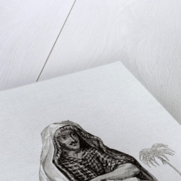 Mr Caillie Meditating Upon the Koran and Taking Notes by English School