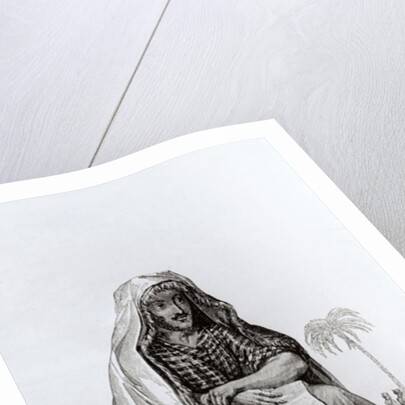 Mr Caillie Meditating Upon the Koran and Taking Notes by English School