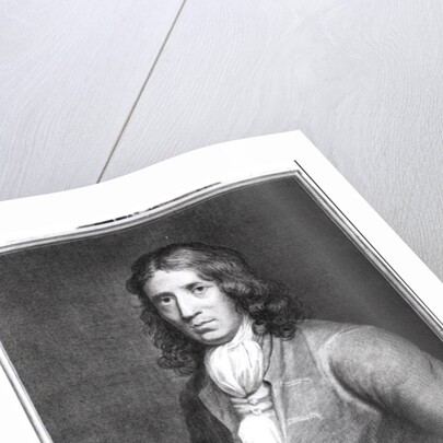 Portrait of Captain William Dampier engraved by Sherwin by English School