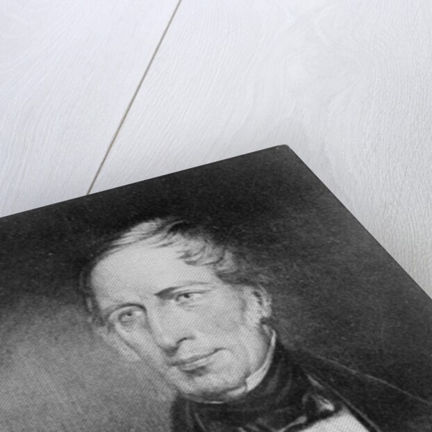 Portrait of Charles Sturt at the age of 54 by John Michael Crossland