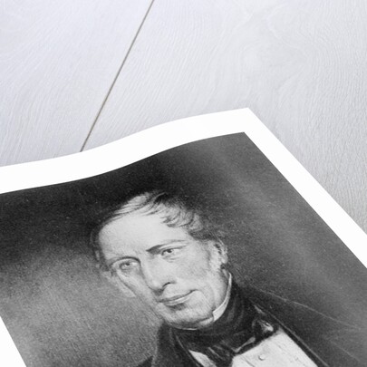 Portrait of Charles Sturt at the age of 54 by John Michael Crossland