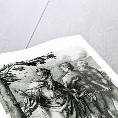 God shows Adam and Eve the Tree of Life in the Garden of Eden, 1529 by German School