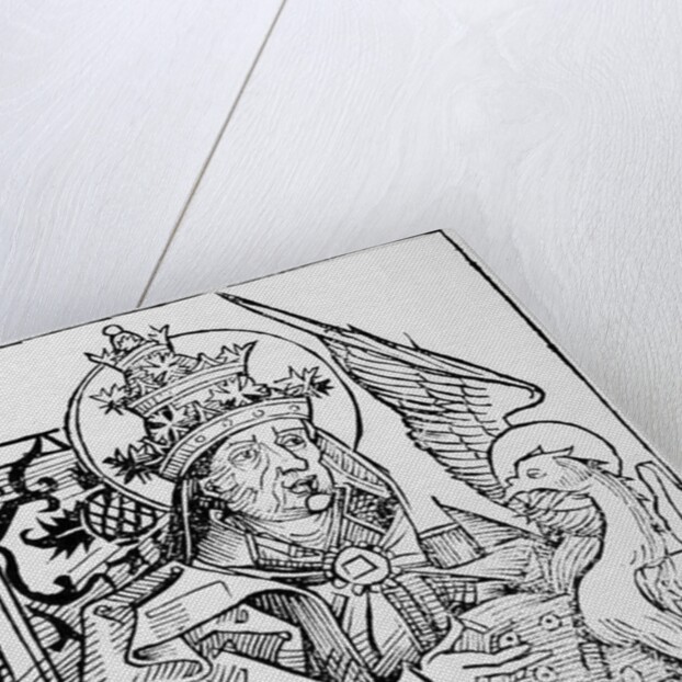 St. Gregory the Great from 'Liber Chronicarum' by Hartmann Schedel 1493 by German School