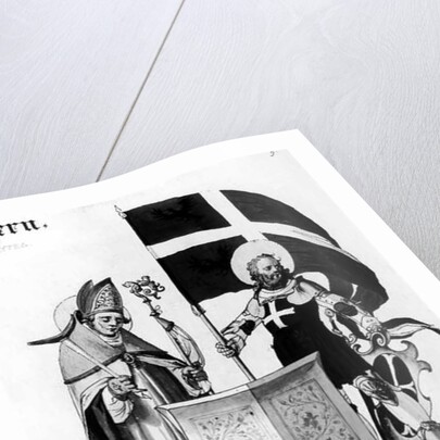 Saints Leodegarius and Mauritius by English School