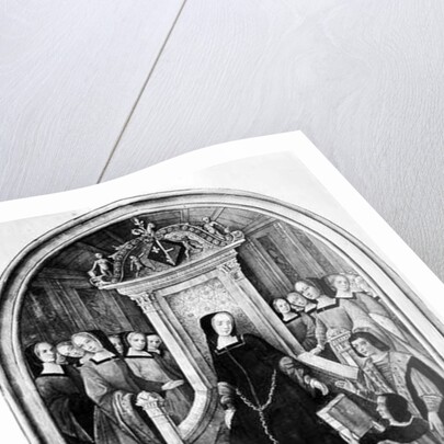 Homage to Louise de Savoie at Amiens in 1518 by French School