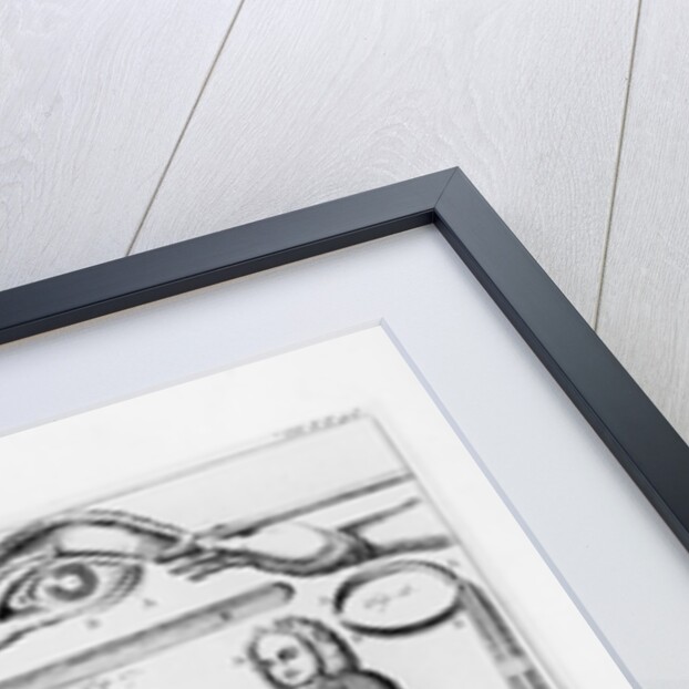 Medical instruments for eye surgery by English School