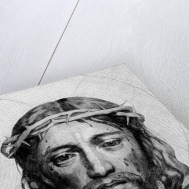 The Head of Christ, 1735 by Claude Mellan