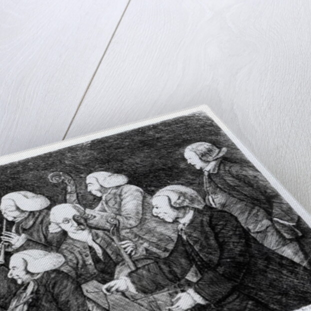 A Concert at Cambridge, 1770 by English School