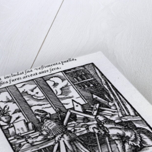 The Woodworker by German School