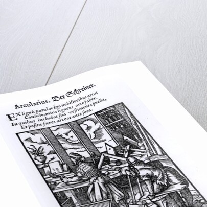 The Woodworker by German School