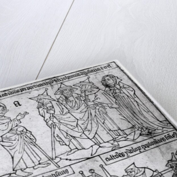 St. John the Evangelist Baptising Drusiana by English School