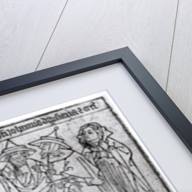 St. John the Evangelist Baptising Drusiana by English School