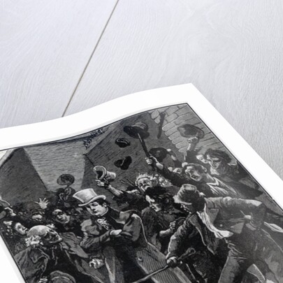 Daniel O'Connell returning home from prison by English School