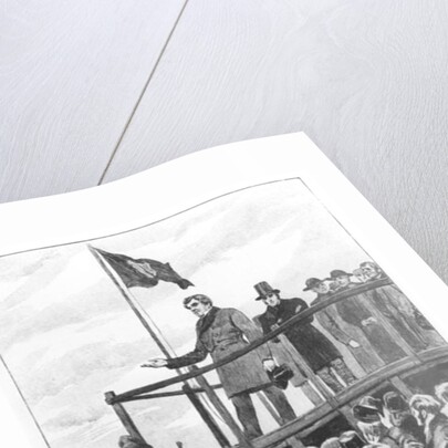 Daniel O'Connel at the meeting at Trim by English School