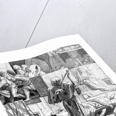 Death as Assassin, 1851 by Alfred Rethel