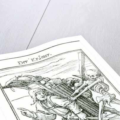 Death and the Pedlar by Hans Holbein the Younger