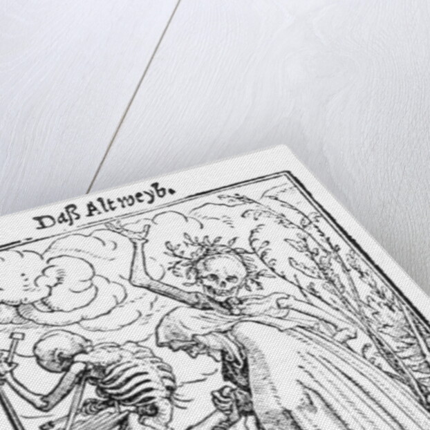 Death and the Old Woman by Hans Holbein the Younger