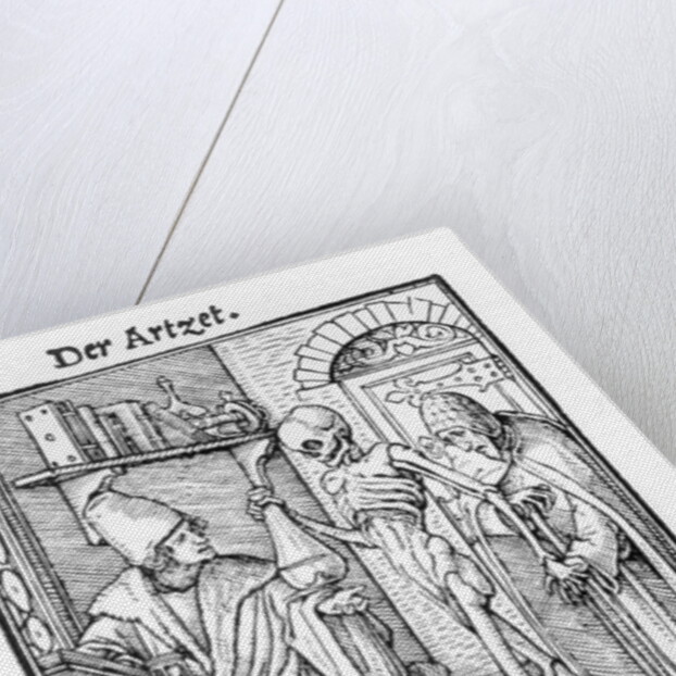 Death and the Physician by Hans Holbein the Younger