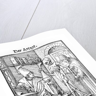 Death and the Physician by Hans Holbein the Younger