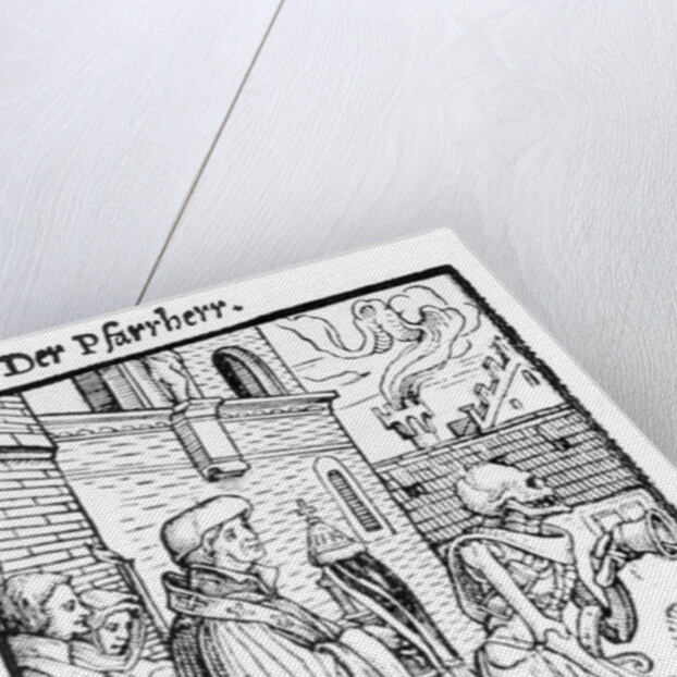 Death and the Parish Priest by Hans Holbein the Younger