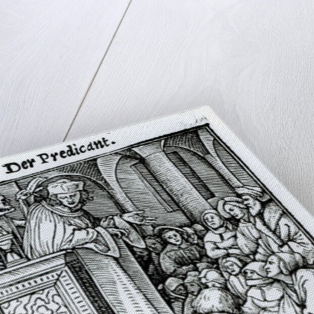 Death and the Preacher by Hans Holbein the Younger