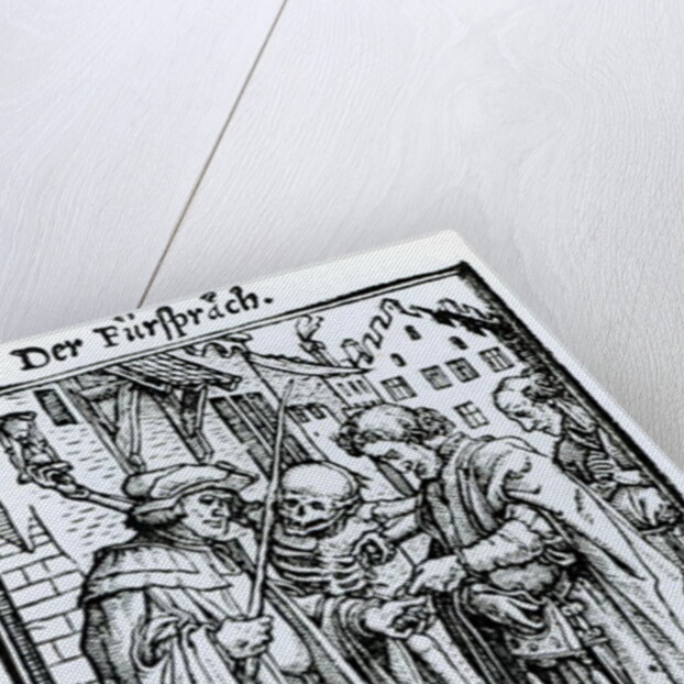 Death and the Barrister by Hans Holbein the Younger