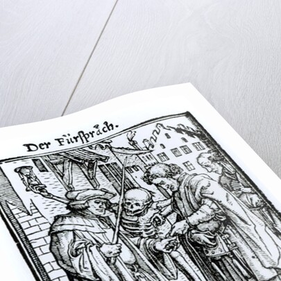 Death and the Barrister by Hans Holbein the Younger