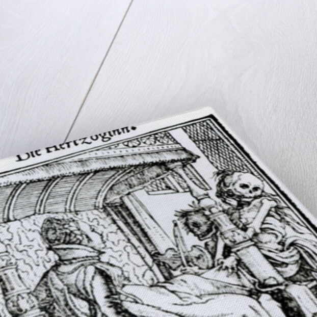 Death and the Lady by Hans Holbein the Younger