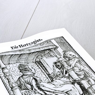 Death and the Lady by Hans Holbein the Younger