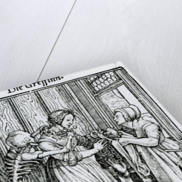 Death and the Mistress by Hans Holbein the Younger