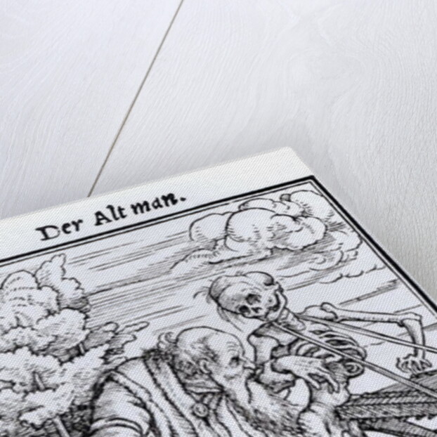 Death and the Old Man by Hans Holbein the Younger