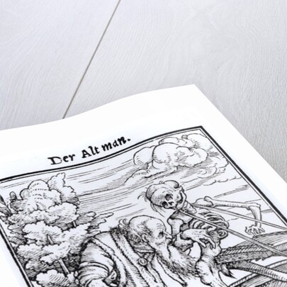 Death and the Old Man by Hans Holbein the Younger