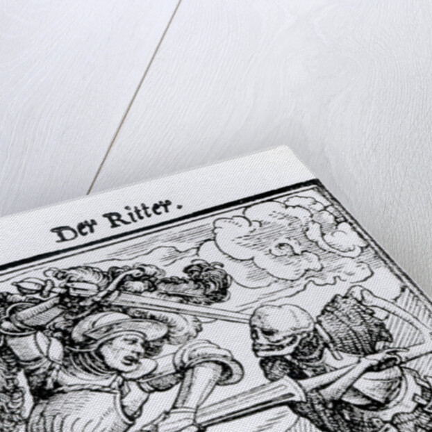 Death and the Knight by Hans Holbein the Younger