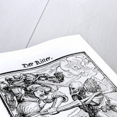 Death and the Knight by Hans Holbein the Younger