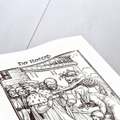 Death and the Duke by Hans Holbein the Younger