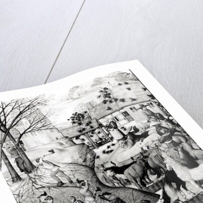 Ploughing by Netherlandish School