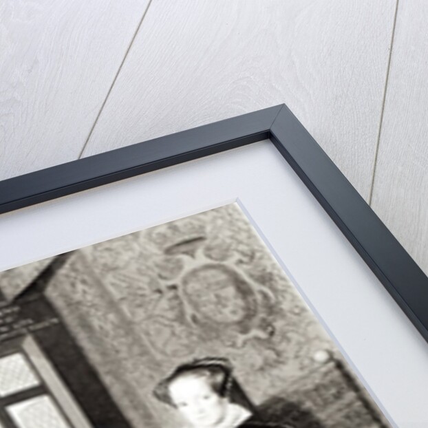 Portrait of Philip II of Spain and Queen Mary I engraved by Joseph Brown, 1812 by George Perfect Harding