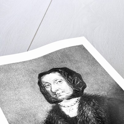 Portrait of Elizabeth Cromwell by English School