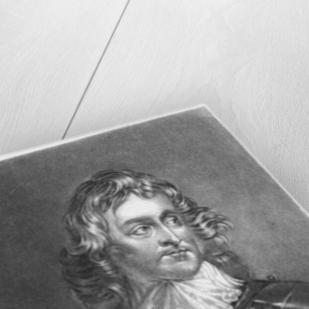 Major General John Lambert illustration from 'Portraits of Characters Illustrious in British History' by English School
