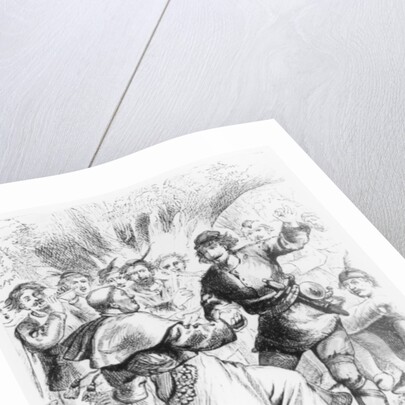 Robin Hood and the Bishop by English School